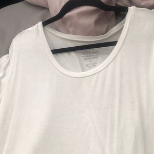 torrid super soft white tee